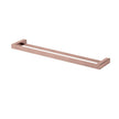 Nova Double Towel Rail 600mm Champagne