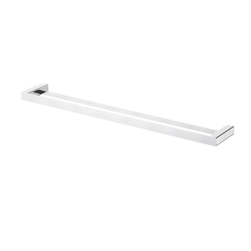 Nova Double Towel Rail 750mm - chrome