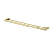 Nova Double Towel Rail 750mm Brushed Bronze