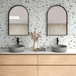Naples Counter Top Circular Basin in a styled room
