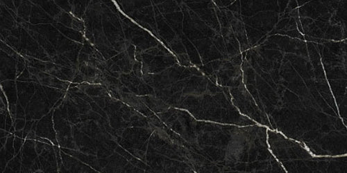 Euromarmo Nero Marquina Polished Marble Look Porcelain Tiles tile