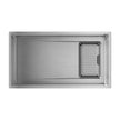 Novaq Handmade Kitchen Sink in Raw Stainless Steel