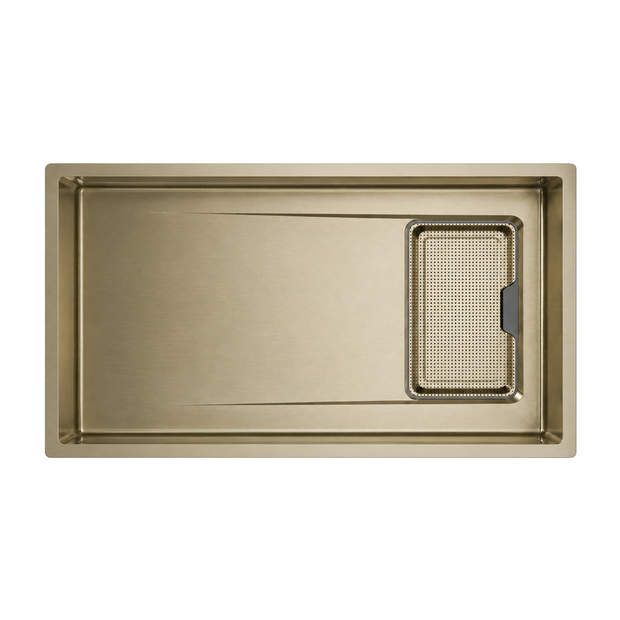 Novaq Handmade Kitchen Sink in Gold