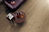 Oakland Amber Timber Look Porcelain Tiles in a room setting