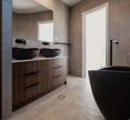 Pietra Bianca Onda 600mm Above Counter Basin