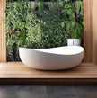Pietra Bianca Onda Freestanding Bath
