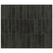 Otway Black Porcelain Tiles in a room setting