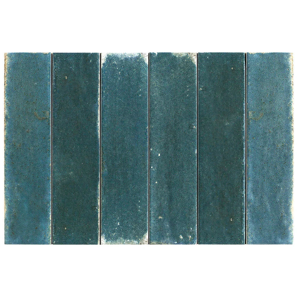 Otway Dark Blue Matt Porcelain Tiles tile