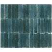Otway Dark Blue Matt Porcelain Tiles in a room setting