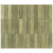 Otway Olive Green Gloss Porcelain Tiles in a room setting