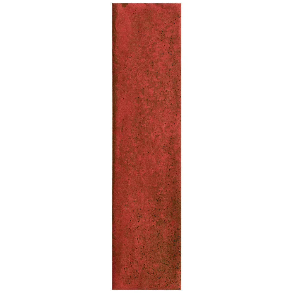 Otway Red Porcelain Tiles in a room setting