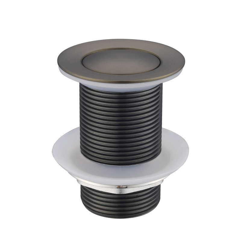 Pop Up Waste 32mm Non-Overflow - antique-brass
