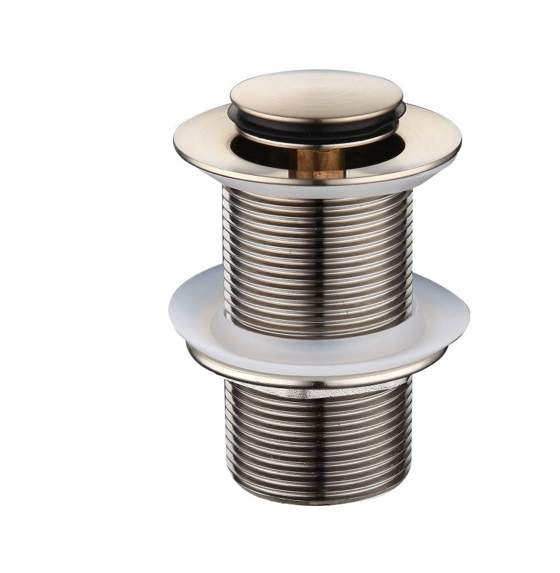 Pop Up Waste 32mm Non-Overflow - brushed-nickel