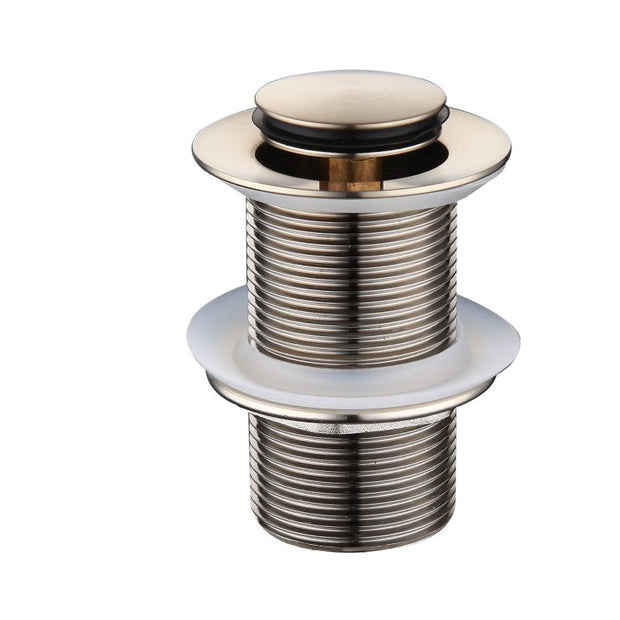 Pop Up Waste 32mm Non-Overflow - brushed-nickel