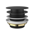 Pop-Up Waste 40mm For Bath - matte-black