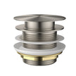 Pop-Up Waste 40mm For Bath - brushed-nickel