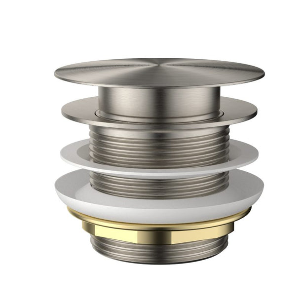 Pop-Up Waste 40mm For Bath - brushed-nickel