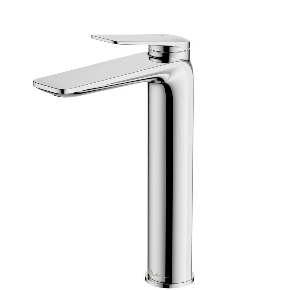 Paris Tower Basin Mixer in Chrome