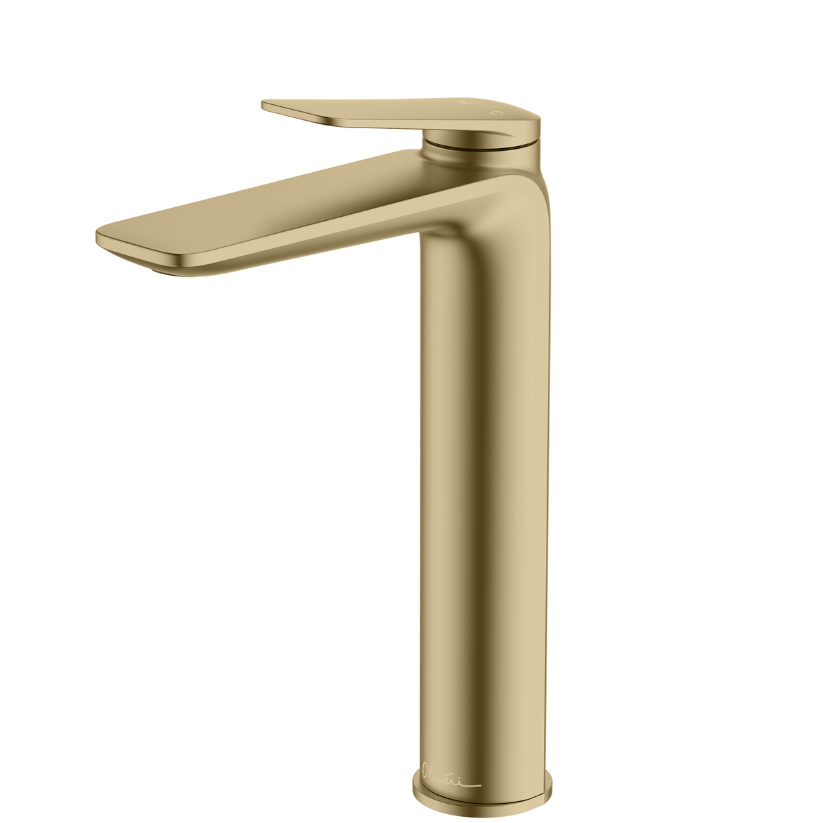 Paris Tower Basin Mixer in Classic Gold