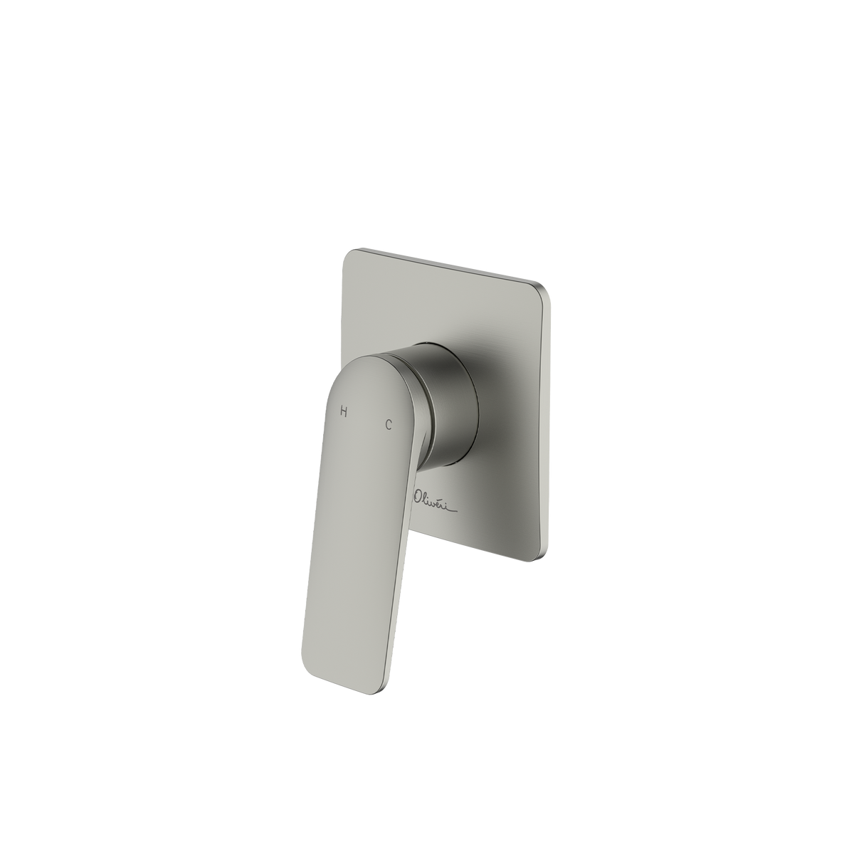 Paris Wall Mixer Trim Kit Only in Brushed Nickel
