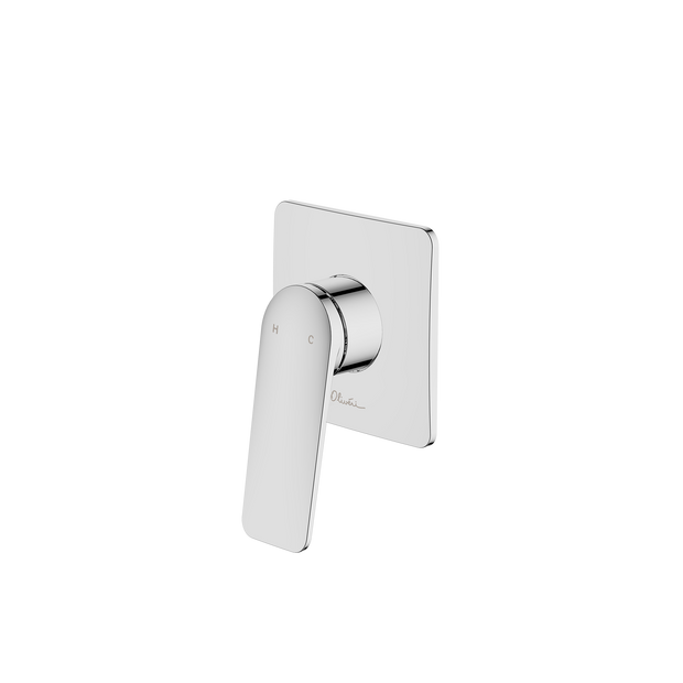 Paris Wall Mixer in Chrome