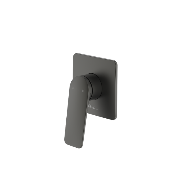 Paris Wall Mixer Trim Kit Only in Gunmetal