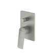 Paris Wall Mixer With Diverter in Brushed Nickel