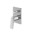Paris Wall Mixer With Diverter in Chrome
