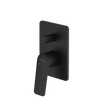 Paris Wall Mixer With Diverter in Matte Black