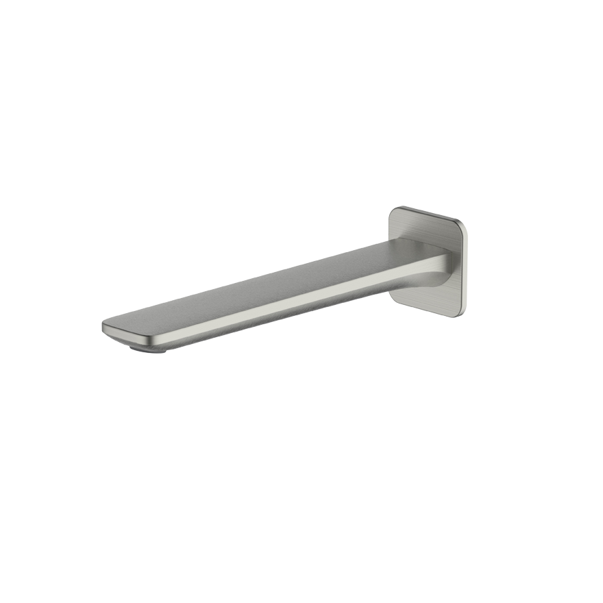 Paris Wall Spout in Brushed Nickel