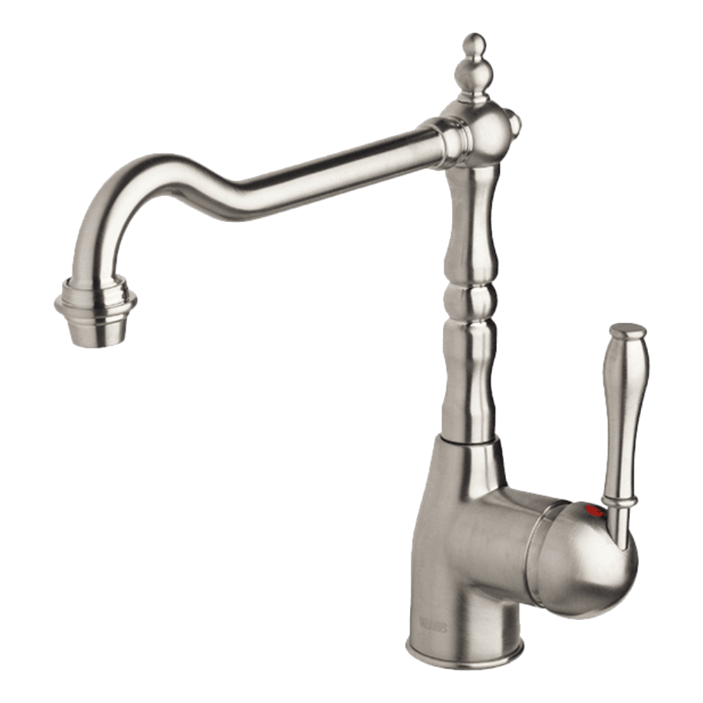 Provincial Palais Kitchen Mixer in Brushed Nickel