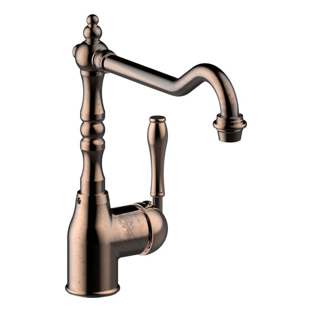 Provincial Palais Kitchen Mixer in Natural Brass