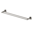 Poco Double Towel Rail 760mm in Brushed Nickel