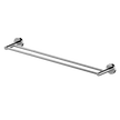 Poco Double Towel Rail 760mm in Chrome