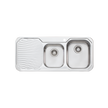 Petite 1 and 3/4 Bowl Sink With Drainer