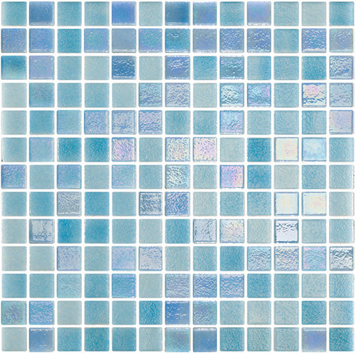 Shimmer Sky Pool Glass Mosaic tile