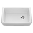 Chambord Philippe II Single Bowl Fireclay White
