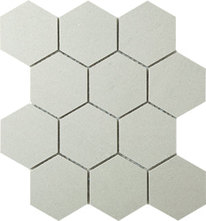 Durastone Ashgrey Brushed, Rock Face and Stream Porcelain Mosaic 260x300mm tile