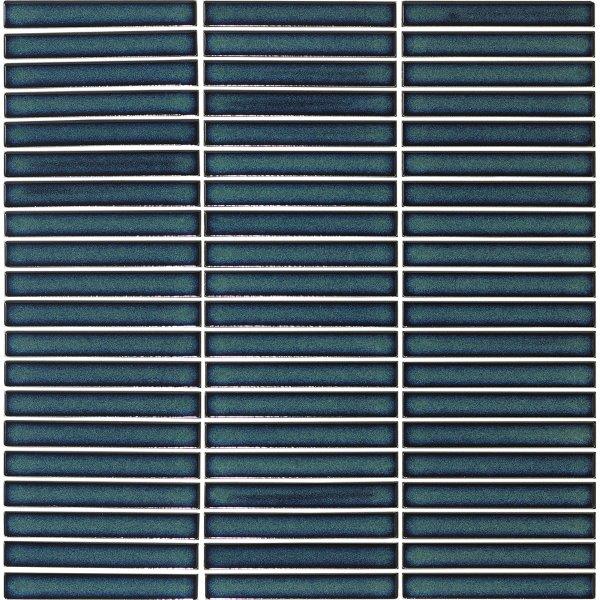 Cottage Aqua Blue Porcelain Mosaic tile