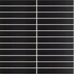 Cottage Black Strip Porcelain Mosaic tile