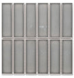 Cottage Grey Glossy 3D Brick Porcelain Mosaic tile
