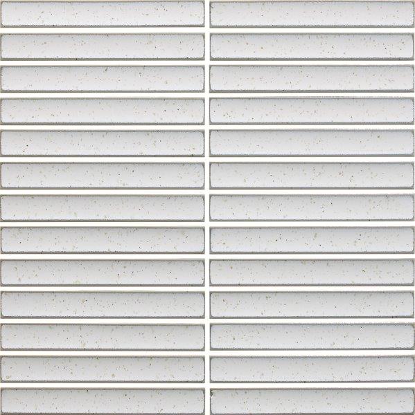 Cottage Ivory 3D Strip Porcelain Mosaic tile