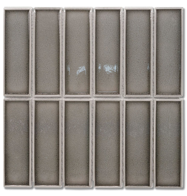 Cottage Smoke Porcelain Mosaic tile