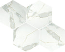 Euromarmo Calacatta Gold Hexagon Porcelain Mosaic tile