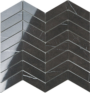 Euromarmo Pietra Grey Wave Porcelain Mosaic tile