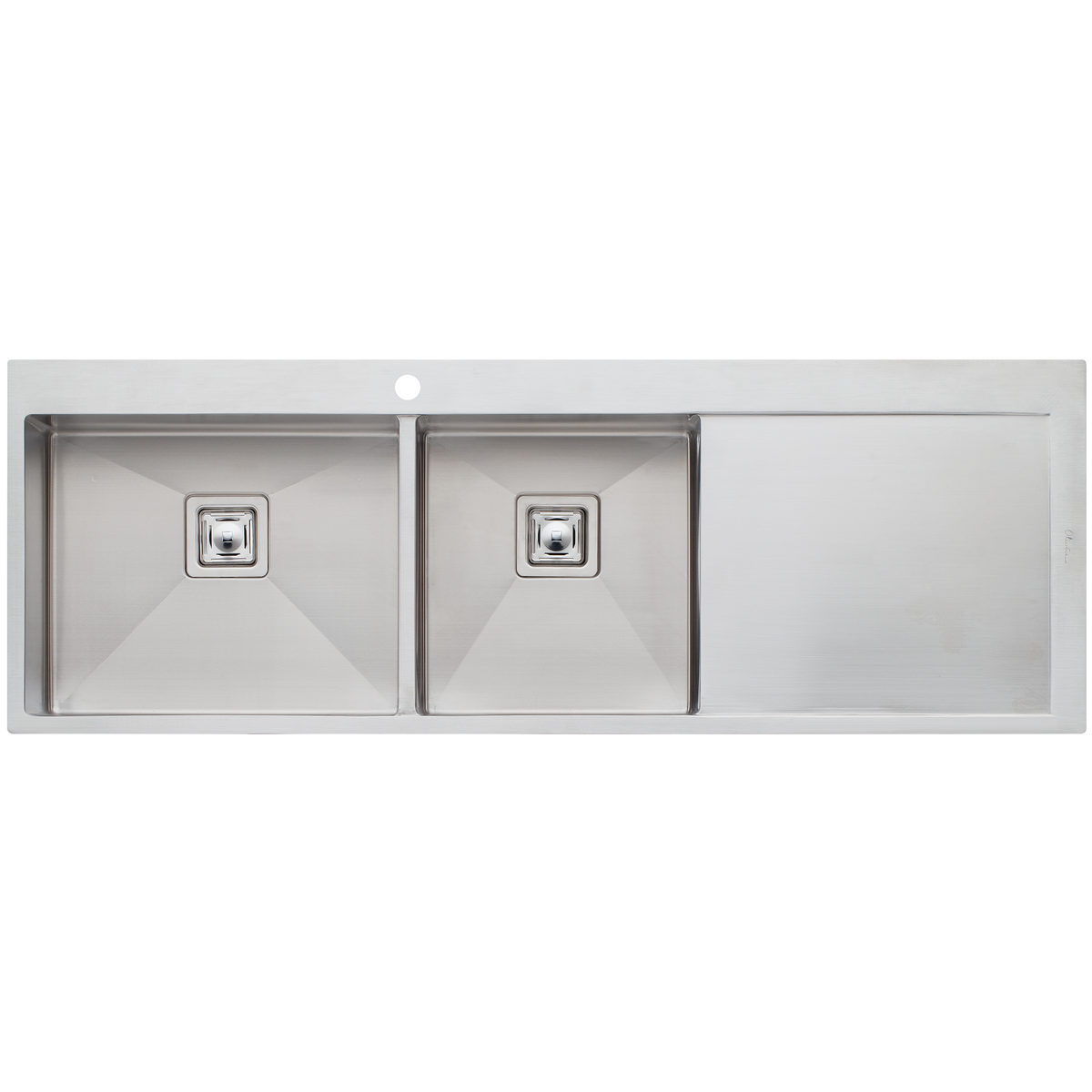 Professional Series 1 and 3/4 Bowl Topmount Sink with Drainer