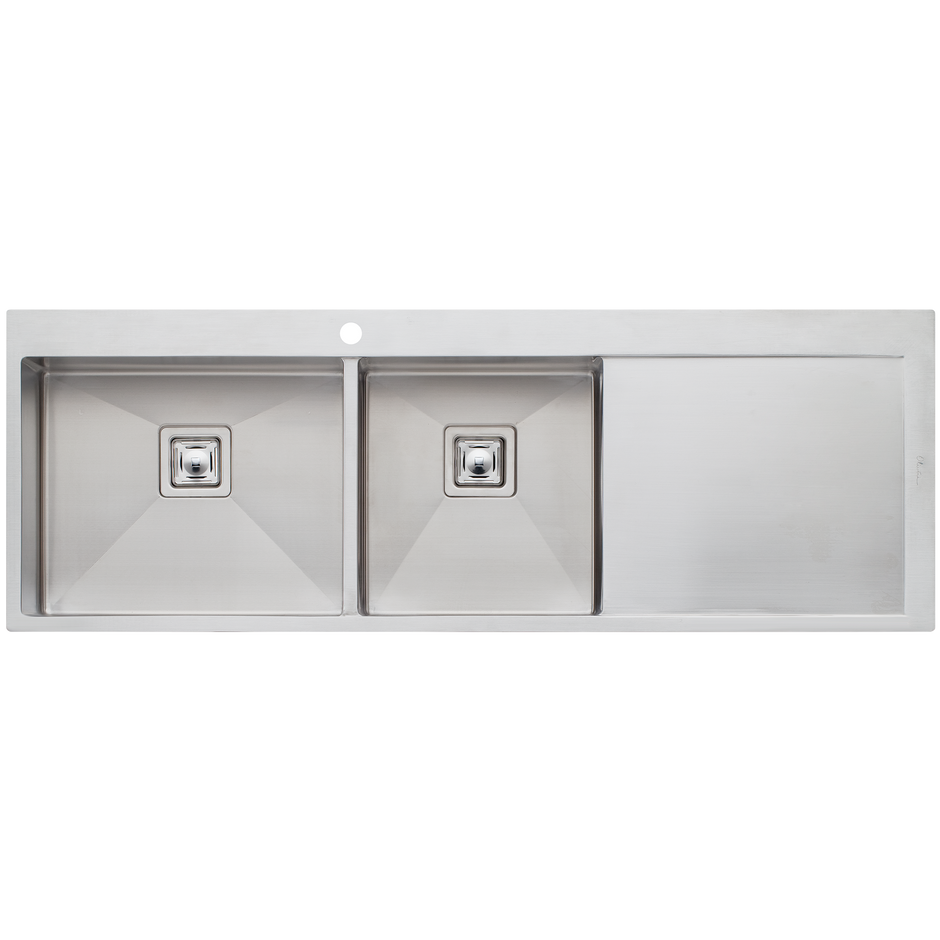 Professional Series 1 and 3/4 Bowl Topmount Sink with Drainer