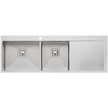 Professional Series 1 and 3/4 Bowl Topmount Sink with Drainer