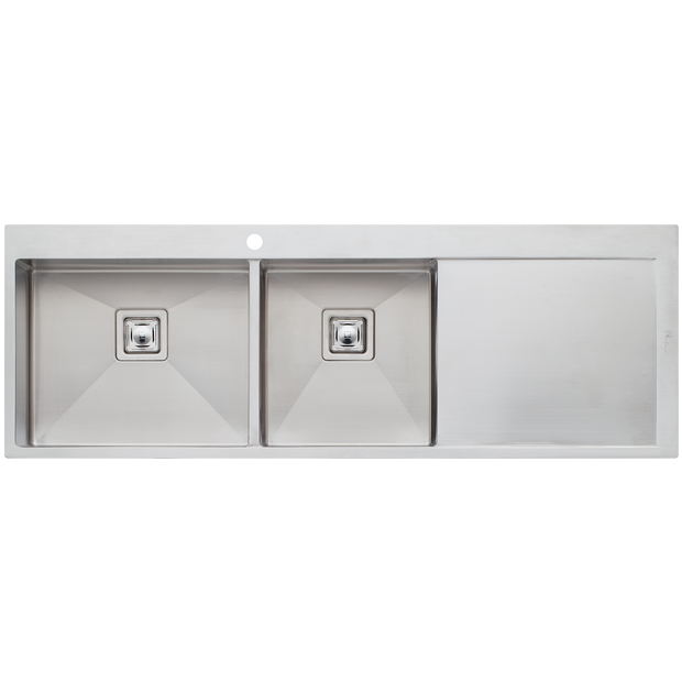 Professional Series 1 and 3/4 Bowl Topmount Sink with Drainer