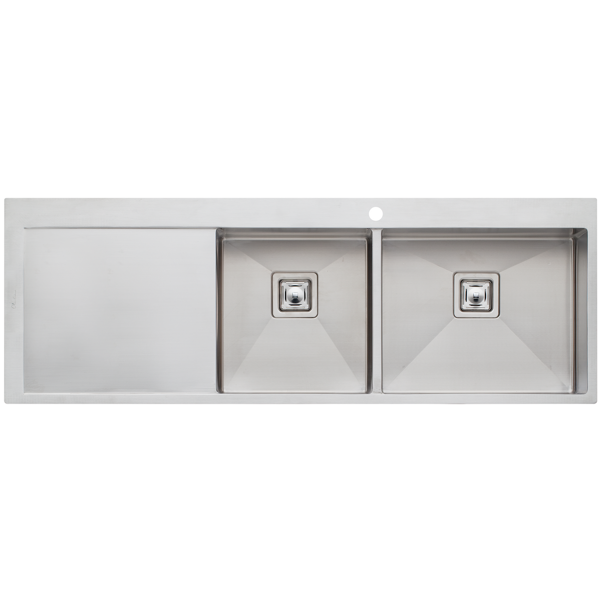 Professional Series 1 and 3/4 Bowl Topmount Sink with Drainer
